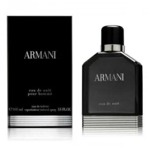 Armani Eau De Nuit Pour Homme 100ml Eau De Toilette Spray